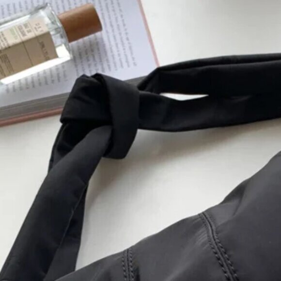 NWT Kelly Tie Strap Multi-Way Black Crossbody Belt Bag - Picture 4 of 11